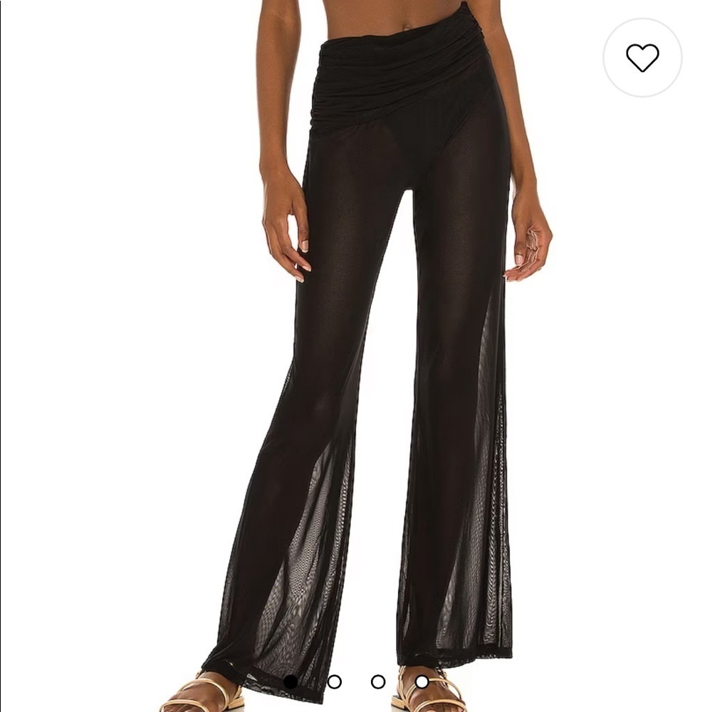 New Camila Coelho Alto Pants in Black - Small - Picture 4 of 5